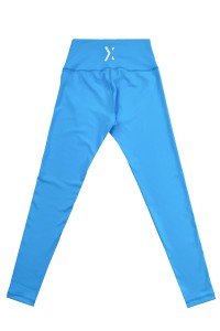 Online order custom-made warm-up cheerleading uniform design blue training cheerleading uniform cheerleading uniform shop CH209 side view